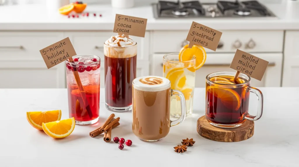 5-Minute Holiday Drink Spread