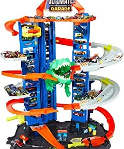 Hot Wheels City Robo T-Rex Ultimate Garage – Ingenious Toy Updated for 2023