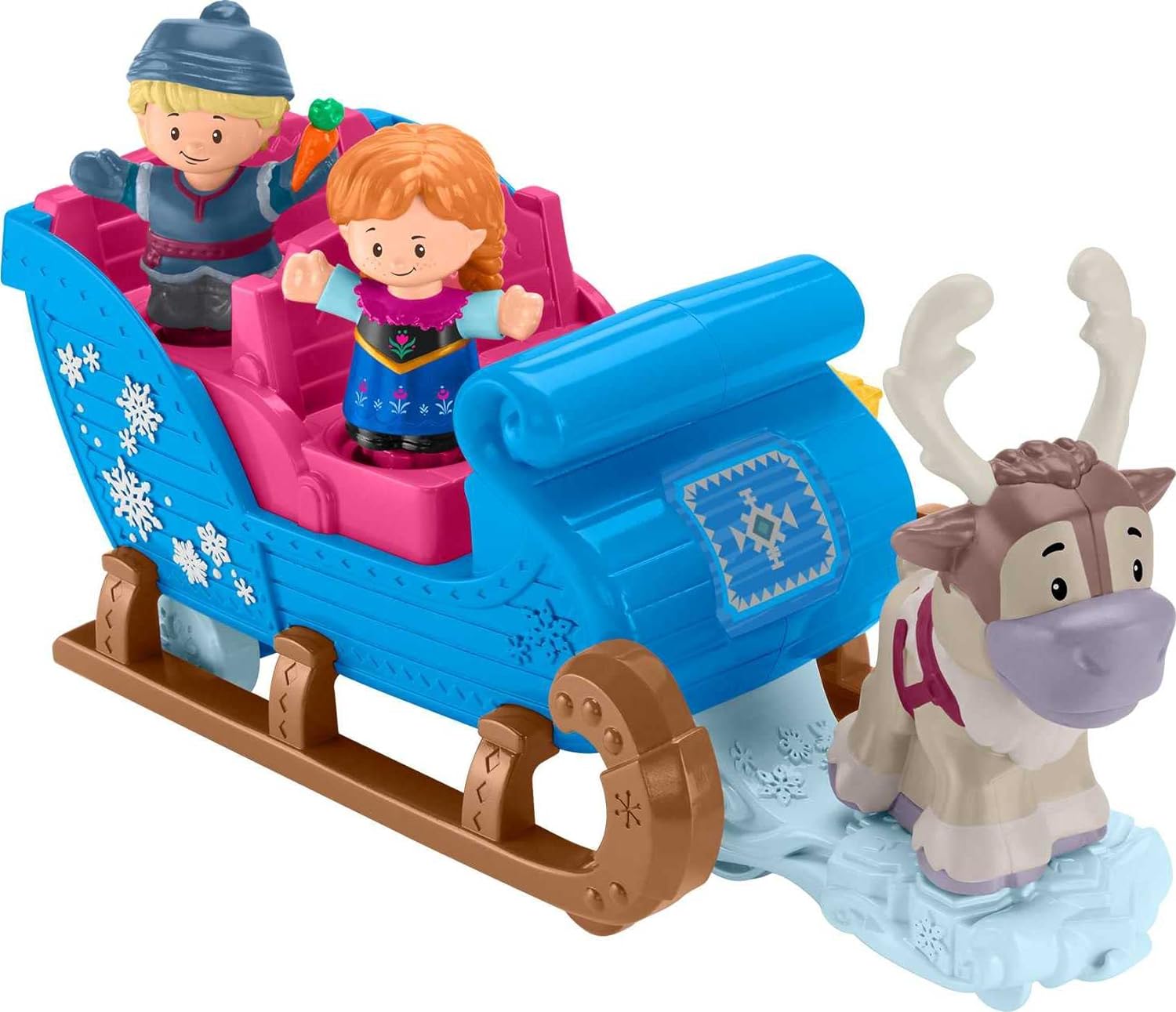 Fisher-Price Little People Disney Frozen Kristoff’s Sleigh Vehicle Review