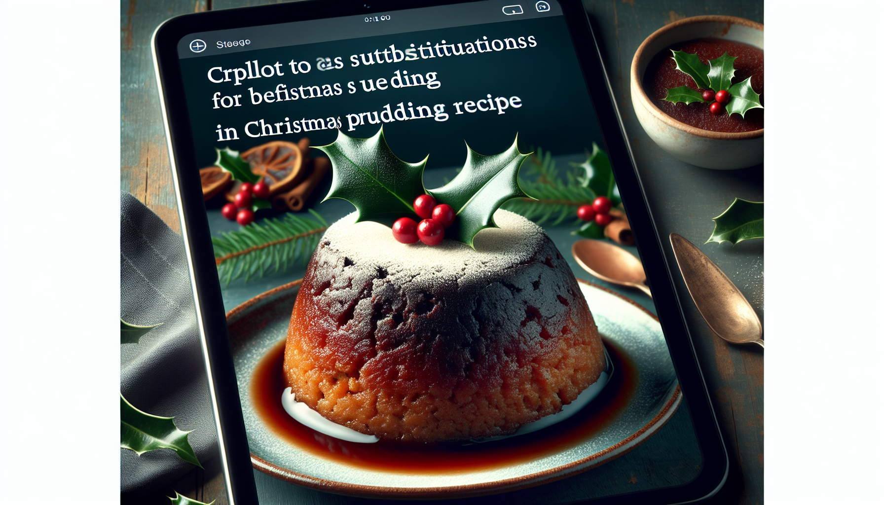 What Is A Substitute For Beef Suet In Christmas Pudding?