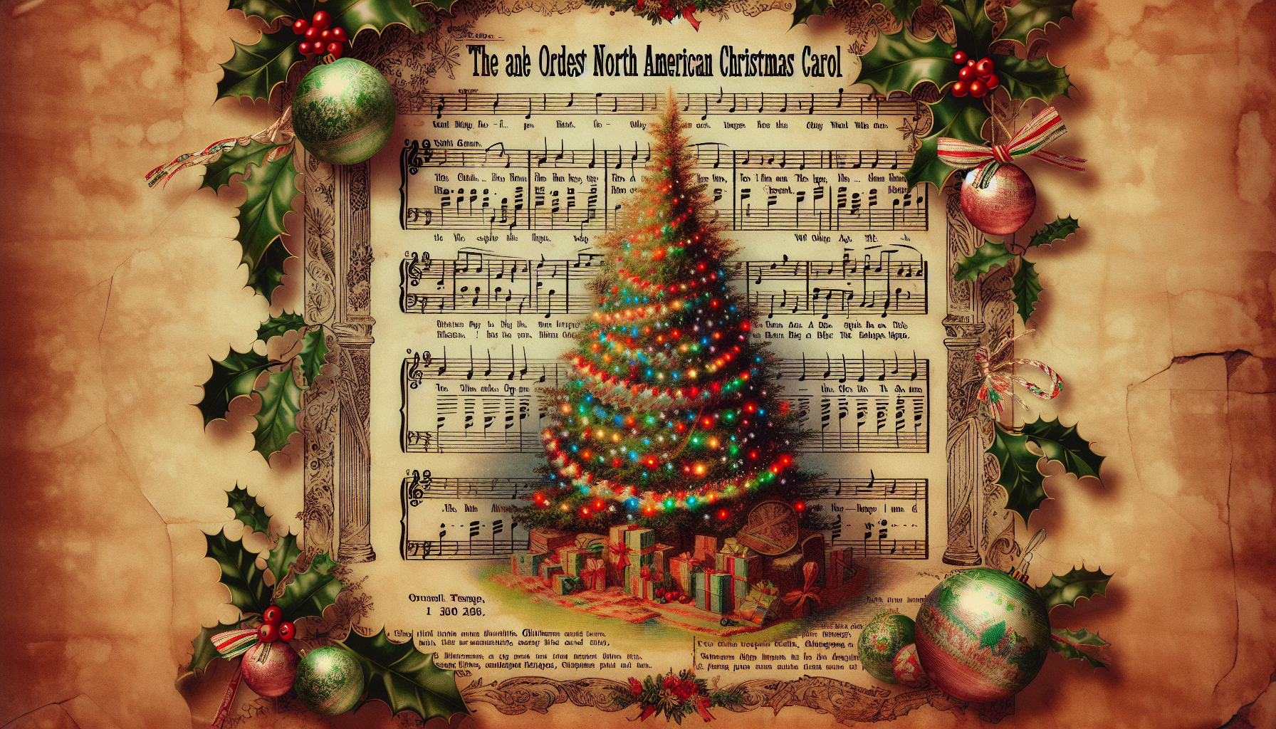 What Is The Oldest North American Christmas Carol?